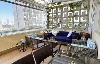 Imagem: O apartamento na cobertura possui 2 Dormitórios, 2 Banheiros