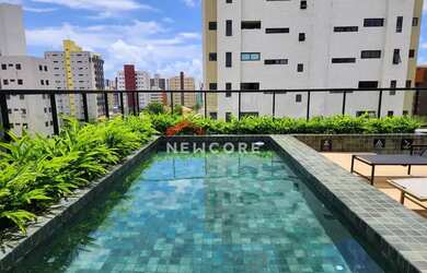 Imagem: A kitnet possui 1 Banheiro, 1 Vaga na garagem, 24m² de Área