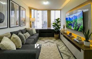 Imagem: O apartamento possui 2 Dormitórios, 1 Banheiro, 1 Vaga na garagem