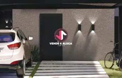 Imagem: A casa em condomínio possui 3 Dormitórios, 1 Banheiro, 2 Vagas