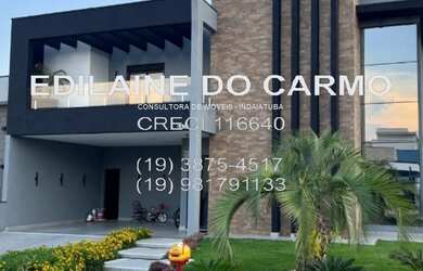 Imagem 2: CASA EM CONDOMÍNIO RESIDENCIAL em INDAIATUBA - SP, CONDOMÍNIO DONA MARIA...