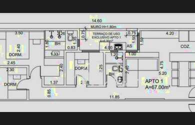 Imagem 3: Apartamento à venda, 67 m² por R$ 504.000,00 - Vila Bastos - Santo André/SP