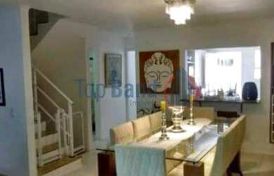 Imagem: A casa em condomínio possui 5 Dormitórios, 1 Banheiro, 3 Vagas