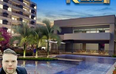 Imagem: O apartamento possui 2 Dormitórios, 2 Banheiros, 1 Vaga na