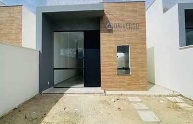 Imagem: A casa possui 3 Dormitórios, 3 Banheiros e 2 Vagas na garagem