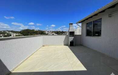 Imagem: O apartamento na cobertura possui 1 Dormitório, 1 Banheiro