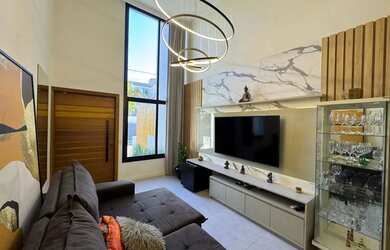 Imagem 3: Casa térrea com pátio , 3d , 1 suíte, Condomínio Reserva do Lago I...