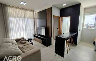 Imagem: O apartamento possui 1 Dormitório, 1 Banheiro, 1 Vaga na garagem