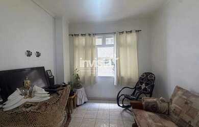 Imagem: O apartamento possui 1 Dormitório, 1 Banheiro, 1 Vaga na garagem