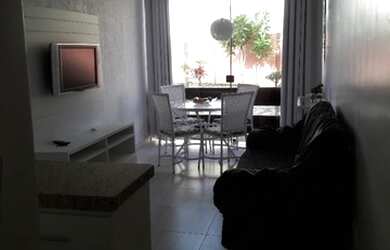 Imagem: O apartamento possui 1 Dormitório, 1 Banheiro, 1 Vaga na garagem