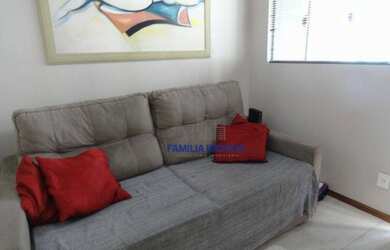 Imagem: O apartamento possui 1 Dormitório, 1 Banheiro, 1 Vaga na garagem