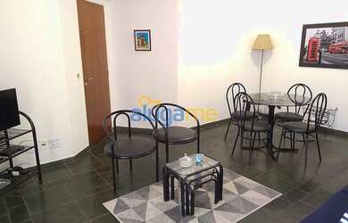 Imagem: O apartamento possui 1 Dormitório, 1 Banheiro, 1 Vaga na garagem