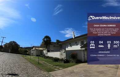 Imagem: A casa possui 5 Dormitórios, 5 Banheiros, 4 Vagas na garagem