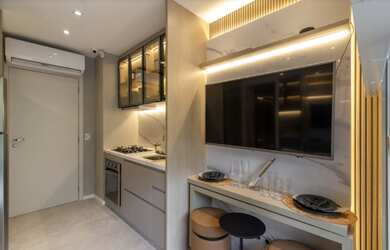 Imagem 4: Apartamento 36m² , 2 dormitórios, varanda a 3 minutos do metrô