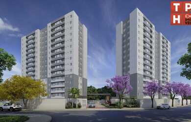 Imagem: O apartamento possui 2 Dormitórios, 2 Banheiros, 1 Vaga na