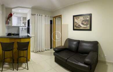 Imagem: O apartamento possui 1 Dormitório, 1 Banheiro, 1 Vaga na garagem