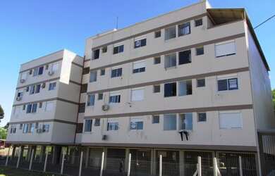 Imagem: O apartamento possui 1 Dormitório, 1 Banheiro, 1 Vaga na garagem