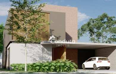 Imagem: A casa em condomínio possui 3 Dormitórios, 5 Banheiros, 290m²