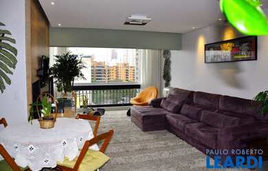 Imagem: O apartamento na cobertura possui 3 Dormitórios, 4 Banheiros