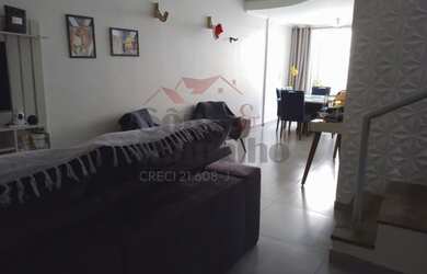 Imagem: A casa em condomínio possui 3 Dormitórios, 4 Banheiros, 3