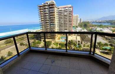 Imagem 3: Taxas incluídas!Apart, 1 QT, 1 VG, mobiliado, no melhor da Barra da Tijuca, Av Lucio Costa