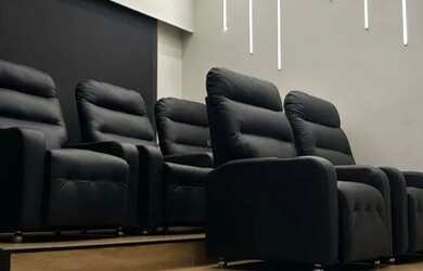 Imagem 11: Mansão Cinematográfica. Churrasqueira, Imóvel mobiliado, Ar-condicionadoeLareira