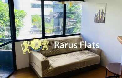 Imagem: O studio possui 1 Dormitório, 1 Banheiro, 1 Vaga na garagem