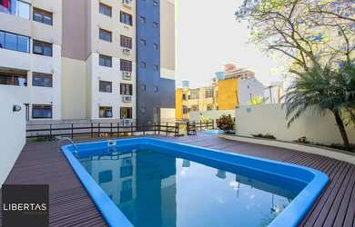 Imagem: O apartamento na cobertura possui 2 Dormitórios, 3 Banheiros