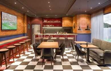 Imagem 14: EM CONSTRUÇÃO. Piscina, Churrasqueira, Varandae69m² de Área