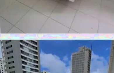 Imagem: O apartamento possui 1 Dormitório, 2 Banheiros, 1 Vaga na garagem