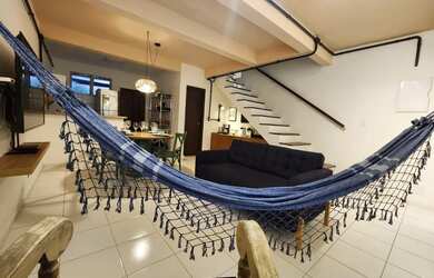 Imagem: Casa em condomínio com 90m² a 50m da praia com 02 suítes