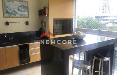 Imagem: O apartamento possui 4 Dormitórios, 5 Banheiros, 5 Vagas na