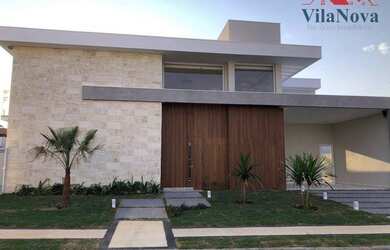 Imagem 1: Casa com 4 suítes à venda, 384 m² por R$ 3.400.000 - Condomínio Residencial...