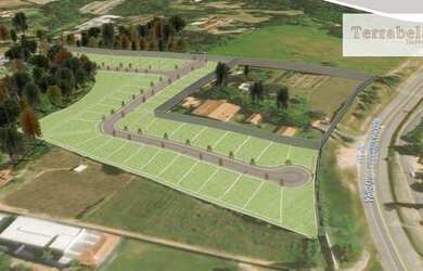 Imagem: O terreno possui 313m² de Área e está localizado em Pinheirinho