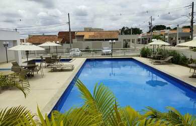 Imagem: A casa em condomínio possui 2 Dormitórios, 1 Banheiro, 2 Vagas