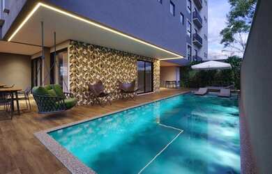 Imagem: O apartamento possui 2 Dormitórios, 2 Banheiros, 1 Vaga na