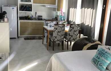 Imagem: A kitnet possui 1 Dormitório, 1 Banheiro, 1 Vaga na garagem