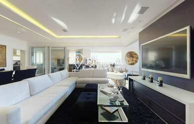 Imagem: O apartamento possui 4 Dormitórios, 5 Banheiros, 5 Vagas na