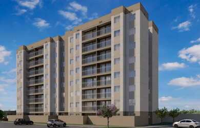 Imagem: O apartamento possui 3 Dormitórios, 2 Banheiros, 2 Vagas na