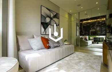 Imagem: O apartamento possui 1 Dormitório, 1 Banheiro, 27m² de Área