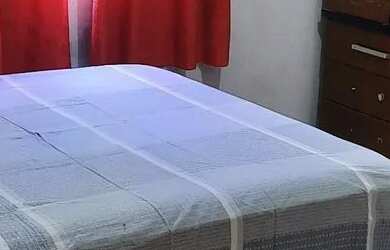 Imagem: A casa em condomínio possui 2 Dormitórios, 1 Banheiro, 2 Vagas