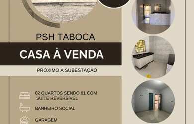 Imagem: A casa possui 2 Dormitórios, 1 Banheiro, 1 Vaga na garagem