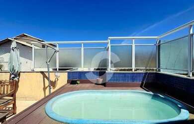 Imagem: O apartamento na cobertura possui 2 Dormitórios, 1 Banheiro