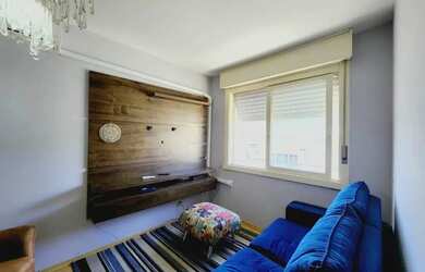 Imagem: O apartamento possui 1 Dormitório, 1 Banheiro, 42m² de Área