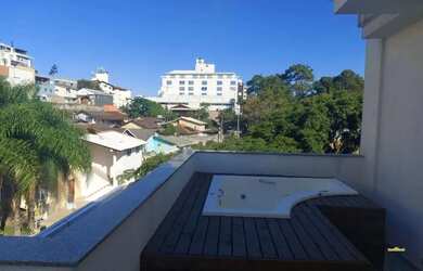 Imagem: O apartamento na cobertura possui 2 Dormitórios, 3 Banheiros