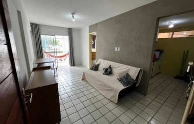 Imagem: O apartamento possui 1 Dormitório, 1 Banheiro, 1 Vaga na garagem