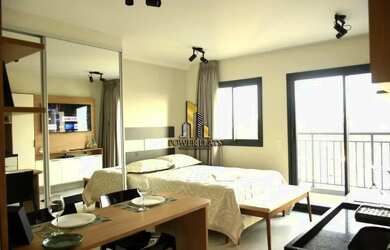 Imagem: Flat mobiliado em Moema, 35 m², IS Moema, 1 dormitório - São