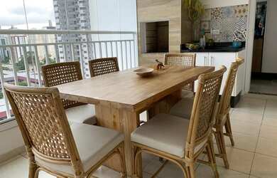 Imagem 1: Apartamento 89 metros Varanda Gourmet junto ao Metrô no Tatuapé!!