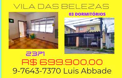 Imagem: A casa possui 3 Dormitórios, 2 Banheiros, 2 Vagas na garagem