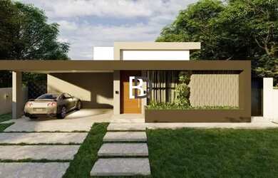 Imagem: A casa possui 3 Dormitórios, 2 Banheiros, 170m² de Área e